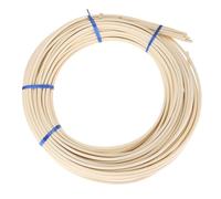 PATIKIL Round Reed Spline 115ft x 0.23 inch, Cane Webbing Roll,Rattan Reed Coil for DIY Furniture Basket Weaving, Wicker Making/Repair Supplies,Modeling Decoration, Aromatherapy, Wooden