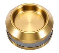 PATIKIL Round Sliding Glass Door Handle, 304 Stainless Steel Back-to-Back Bathroom Door Handles Pull Knob 2.3" OD with Screw for Shower Balcony Office Sliding Doors, Gold