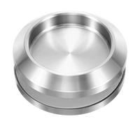 PATIKIL Round Sliding Glass Door Handle, 304 Stainless Steel Back-to-Back Bathroom Door Handles Pull Knob 2.7" OD with Screw for Shower Balcony Office Sliding Doors, Silver