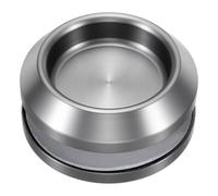 PATIKIL Round Sliding Glass Door Handle, 304 Stainless Steel Back-to-Back Bathroom Door Handles Pull Knob 2.7" OD with Screw for Shower Balcony Office Sliding Doors, Gray