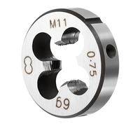 PATIKIL Round Threading Die M11x0.75mm Alloy Steel Non-Adjustable