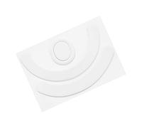 PATIKIL Rounded Curved Edges Mouse Feet Skates Pads 0.6mm w Cleaning Paper for G403/G603/G703 Gaming Mouse Feet Replacement White 3Pcs/1 Set