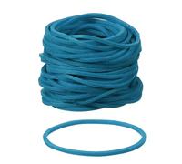 PATIKIL Rubber Bands, 2.4" x 3/50" 250 Pcs Blue Heavy Duty Elastics Rubber Bands Assorted Size Office Organization Supplies for Home File Folder Board Games and Storage