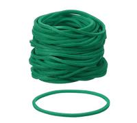 PATIKIL Rubber Bands, 2.4" x 3/50" 250 Pcs Green Heavy Duty Elastics Rubber Bands Assorted Size Office Organization Supplies for Home File Folder Board Games and Storage