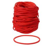 PATIKIL Rubber Bands, 2.4" x 3/50" 500 Pcs Red Heavy Duty Elastics Rubber Bands Assorted Size Office Organization Supplies for Home File Folder Board Games and Storage