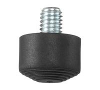 PATIKIL Rubber Foot Spike, Universal Anti-Slip 3/8 Inch Thread Rubber Tripod Foot Spikes for Monopod Legs Pad Replacement Parts Designed on Smooth Uneven Surface (30x25mm)