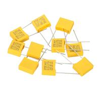 PATIKIL Safety Capacitors, 10 Pack 0.022uF AC 310V 10mm Pin Pitch 13x11x5mm Polypropylene Film Capacitor Assortment Kit for DIY Electronic Products
