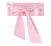 PATIKIL Satin Sash Belt, Wedding Party Bridal Blank Satin Waist Belts Prom Accessory for Graduation Birthday Decoration DIY Accessory Homecoming, Light Pink