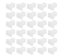 PATIKIL SC Fiber Dust Caps, 20pcs SC Fiber Coupler Dust Caps for Various Optical Interfaces of Optical Cats Routers Switches, Clear