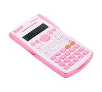 PATIKIL Scientific Calculator, 2-Line 12 Digit LCD Display, 240 Functions, Pink