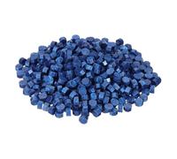PATIKIL Sealing Wax Beads, 720 Pcs Wax Seal Stamp Envelope Letter Wax Seal Beads Pellets Single Color for Stamp Sealing and DIY Craft, Ocean Blue