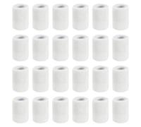 PATIKIL Self Adhesive Bandage Wrap 177" x 3", 24 Pcs Elastic Self Adherent Self Breathable Wrap Tape for Sport Stretch Athletic Wrist Ankle Outdoor Tape, White