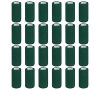 PATIKIL Self Adhesive Bandage Wrap 177" x 4", 24 Pcs Elastic Self Adherent Self Breathable Wrap Tape for Sport Stretch Athletic Wrist Ankle Outdoor Tape, Dark Green