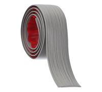 PATIKIL Self Adhesive Floor Transition Strip 40 mm x 1 Meters, Vinyl Laminate Floor Flat Divider for Joining Floor Gaps Doorways Carpet Cover Floor Tiles Gray Wood Grain