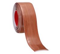 PATIKIL Self Adhesive Floor Transition Strip 4cm x 3 Meters Vinyl Flat Divider Flooring for Joining Floor Gaps Carpet Transition Floor Tiles, Teak Grain