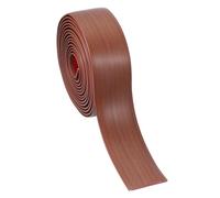 PATIKIL Self Adhesive Floor Transition Strip 4cm x 3 Meters Vinyl Flat Divider Flooring for Joining Floor Gaps Carpet Transition Floor Tiles, Walnut