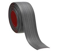 PATIKIL Self Adhesive Floor Transition Strip 4cm x 3 Meters Vinyl Flat Divider Flooring for Joining Floor Gaps Carpet Transition Floor Tiles, Dark Gray Pattern