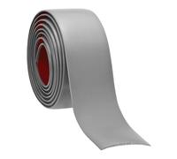 PATIKIL Self Adhesive Floor Transition Strip 4cm x 6 Meters Vinyl Flat Divider Flooring for Joining Floor Gaps Carpet Transition Floor Tiles, Gray