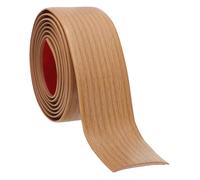 PATIKIL Self Adhesive Floor Transition Strip 5cm x 3 Meters Vinyl Flat Divider Flooring for Joining Floor Gaps Carpet Transition Floor Tiles, Yellow Oak