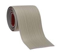 PATIKIL Self Adhesive Floor Transition Strip 7.6cm x 3 Meters Vinyl Flat Divider Flooring for Joining Floor Gaps Carpet Transition Floor Tiles, Gray Wood Grain