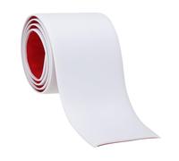 PATIKIL Self Adhesive Floor Transition Strip 7.6cm x 3 Meters Vinyl Flat Divider Flooring for Joining Floor Gaps Carpet Transition Floor Tiles, White