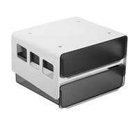 PATIKIL Self-adhesive Under Desk Drawer Organizer, 1 Pcs Table Hidden Slide Out Storage Mounted Desktop Pencil Holder Drawers for Home Office, Black, 9.4" x 7.9"