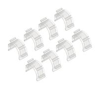 PATIKIL Sewing Bobbin Small Clips, 50 Pack Plastic Thread Clamps Spools Organizers for Craft DIY Embroidery, Clear