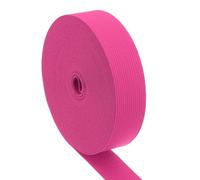 PATIKIL Sewing Elastic Bands 1 Inch x 11 Yard, High Elasticity Elastic Cord Flat Stretch Strap Knit Elastic Spool for Sewing Clothes Waistbands Pants Waist, Rose Red