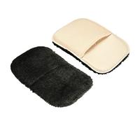 PATIKIL Shoes Polishing Gloves, 2 Pack Cleaning Shine Cloth for Leather Boots, Black