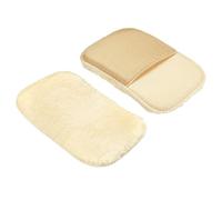 PATIKIL Shoes Polishing Gloves, 2 Pack Cleaning Shine Cloth for Leather Boots, Yellow