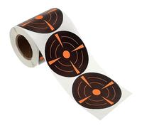 PATIKIL Shooting Targets Stickers 3", 200 Pack Adhesive Fluorescent Splatter Targets for Shot Practise, Black
