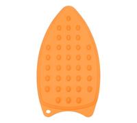 PATIKIL Silicone Iron Rest Pad, Multipurpose Hot Heat Resistant Iron Rest Plate Protective Pad for Ironing Board Hot Resistant Steamer Steam Compact Mat, Orange