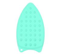 PATIKIL Silicone Iron Rest Pad, Multipurpose Hot Heat Resistant Iron Rest Plate Protective Pad for Ironing Board Hot Resistant Steamer Steam Compact Mat, Lake Blue
