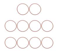 PATIKIL Silicone O-Ring 100mm OD 94mm ID 3mm Width, 20Pcs Metric VMQ Sealing Gasket Replacement for Plumbing Compressor Valves Repair, Red