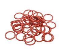 PATIKIL Silicone O-Ring 29mm OD 23mm ID 3mm Width, 50Pcs Metric VMQ Sealing Gasket Replacement for Plumbing Compressor Valves Repair, Red