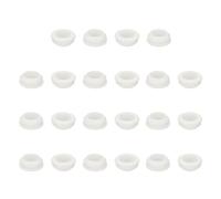PATIKIL Silicone Rubber Grommets, 22 Pcs 7/8"(22mm) Drill Hole, 11/16"(18mm) Inner Dia. Top Hat Wire Gasket Rubber Hole Plug for Wiring Irrigation System Firewall, White