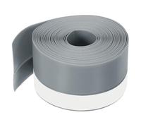 PATIKIL Silicone Seal Strip, 16.5FT Self Adhesive Door Draft Stopper 45MM Silicone Soundproof Gap Replacement Strip Roll for Window, Door, Grey
