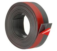 PATIKIL Silicone Seal Strip, 20 ft x 3" Width Self Adhesive Door Draft Stopper Weather Stripping Tape for Gap, Door Under Bottom, Sliding Door, Shower Glass Gaps, Grey/Red