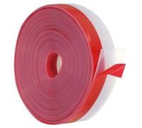PATIKIL Silicone Seal Strip, 33 ft x 1-3/8" Width Self Adhesive Door Draft Stopper Weather Stripping Tape for Gap, Door Under Bottom, Sliding Door, Shower Glass Gaps, Clear