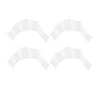 PATIKIL Silicone Swimming Gloves, 2 Pair Webbed Swim Gloves Finger Frog Type Water Resistance Gear Paddle Fins for Aquatic Training, White, S