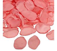 PATIKIL Silk Rose Petals, 100 Pcs Artificial Flower Petals for Wedding Decorations, Romantic Night, Aisle Scatter Petals, Hot Pink