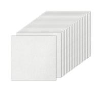 PATIKIL Silver Glitter Cardstock 20 Sheets 10 x 10 Inch Square Premium Sparkly Paper Craft Cardstock Paper 250gsm for Scrapbook Card DIY Art Wedding Party