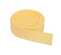 PATIKIL Single Fold Bias Tape, 11 Yards 1-3/16"(30mm) Wide Bias Binding Tape Hemming for DIY Crafts Garment Sewing Seaming Piping Quilting, Light Yellow