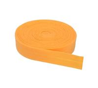 PATIKIL Single Fold Bias Tape, 11 Yards 13/16"(20mm) Wide Cotton Bias Binding Tape Hemming for DIY Crafts Garment Sewing Seaming Piping Quilting, Orange Yellow