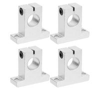 PATIKIL SK16 Aluminum Linear Motion Rod Rail Clamping Guide Support, 4 Pcs for 16mm Dia Shaft