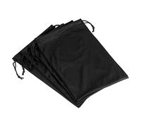 PATIKIL Ski Goggle Bag, 4 Pack 7.1"x10.6" Microfiber Snow Goggles Case Cover Soft Storage Sleeve Drawstring Pouch for Sunglasses Glasses Eyeglasses Camera Lenses Black