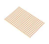 PATIKIL Small Arrow Stickers 0.3" Dia, Self Adhesive Round Product Inspection Defects Indicator Industrial Work, Red