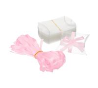 PATIKIL Small Gift Boxes, 100 Pcs 3.5x2.5x1 Inch Pillow Boxes Candy Thank You Treat for Wedding Party Favor Pen Birthday Gift Jewelry Greeting Card, Transparent