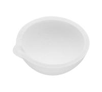 PATIKIL Small Melting Ceramic Crucible Bowl Dish, 250g Ceramic Quartz Crucibles Dish Pot for Refining Casting Metal Gold Silver Copper Brass Alloy Beading Jewelry
