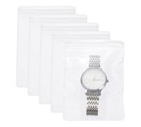 PATIKIL Small Plastic Bags for Jewelry 5.9" x 3.9", 100 Pcs Reusable Zipper Lock Jewelry Bag Clear PVC Packing Pouch for Rings Earrings Bracelet Beads